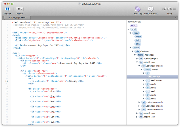 Python Web Calendar